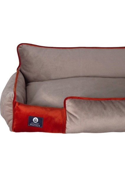 Premium Lux Seri Iç Mekan Fermuarlı Yıkanabilir Kedi ve Köpek Yatağı (65*80CM) Large fiyatları
