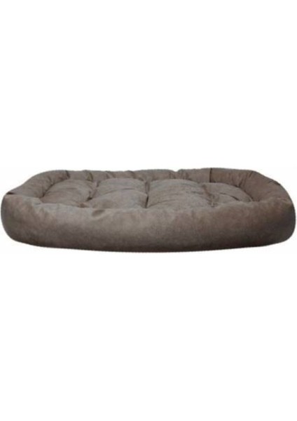 Büyük Boy Köpek Yatağı 80X110 cm - Kemik Yastıklı - Sütlü Kahve - Xxl indirimleri