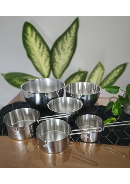 3'lü Çelik Kase ve Kaçerola Set 6 Parça fiyatları
