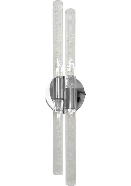 Bh Bubblelight Dubble Şık ve Zarif Modern LED Duvar Aplik Gümüş Rgb Elektrikli Kumandalı