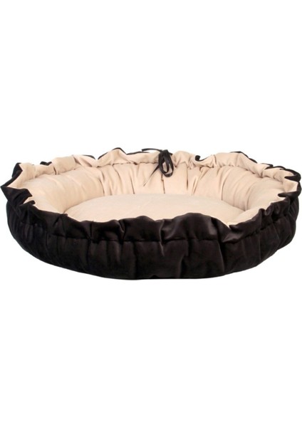 Ispanyol Model 120*120 cm Kedi - Köpek Yatakları Lacivert - Krem