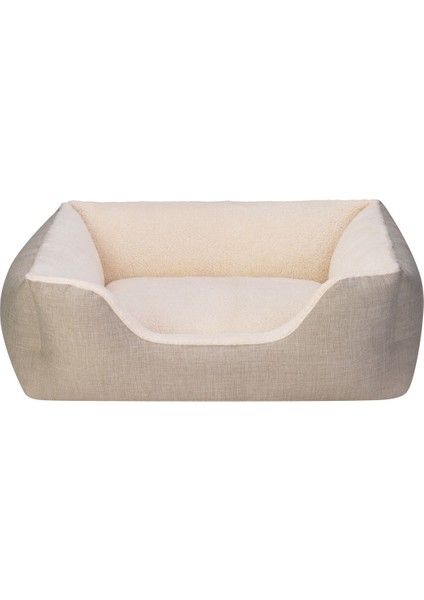 Echo Varro Ekru-Ekru Köpek Yatağı M 65X80CM Zrnet