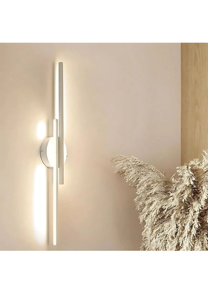 Ada Modern Beyaz Dekoratif Günışığı Ledli Aplik