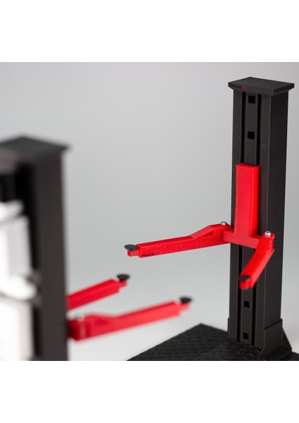 1/24 Ölçek V Hareketli Diorama Lifti, Diorama Aksesuarı, Garaj Dioraması, 1:24 indirimleri