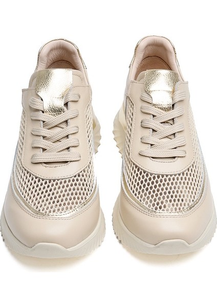 Comfort Taban Fileli Hakiki Deri Kadın Sneaker modelleri