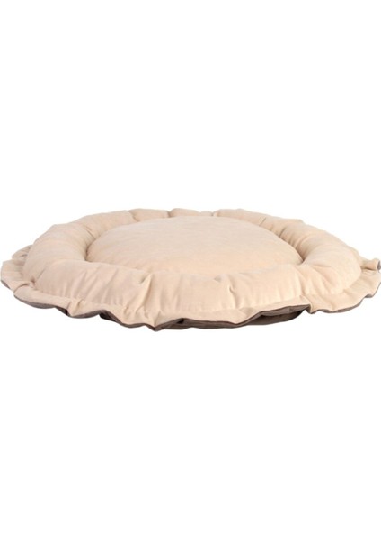 Rahat ve şık 60x60 cm küçük evcil hayvan yatağı, konforlu uyku alanı, beyaz renk fırsatları