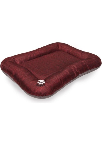 Basic Kedi Köpek Minderi Small Bordo EN50CM-BOY65CM-YÜK.13CM