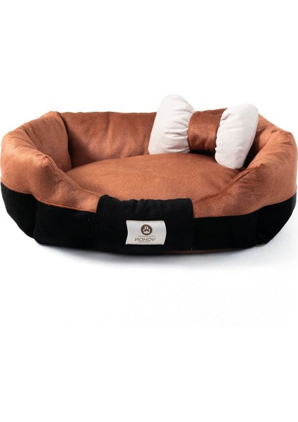 Elips Deluxe Seri Ultra Soft Yıkanabilir Iç Mekan Kedi ve Köpek Yatağı (50*40) Small