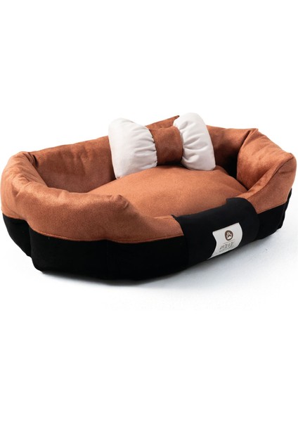 Elips Deluxe Seri Ultra Soft Yıkanabilir Iç Mekan Kedi ve Köpek Yatağı (50*40) Small