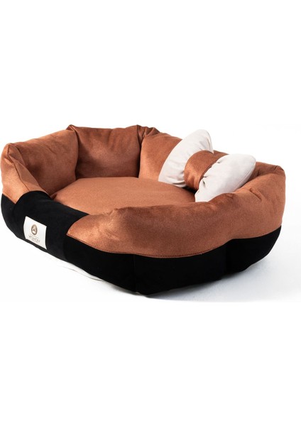 Elips Deluxe Seri Ultra Soft Yıkanabilir Iç Mekan Kedi ve Köpek Yatağı (50*40) Small