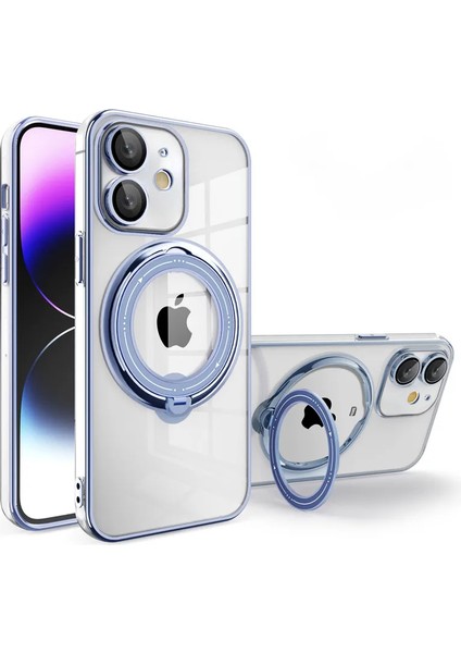 Zebana Premium iPhone Manyetik Standlı Magsafeli Most Silikon Kılıf