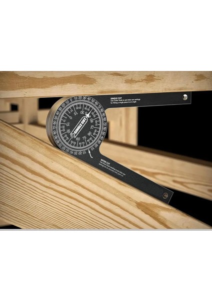 Marangoz 360 ° Gönye Cetvel Tezgah Testere Iletki Gönye Iç Dış Gönye Açı Bulucu Cetvel fiyatları