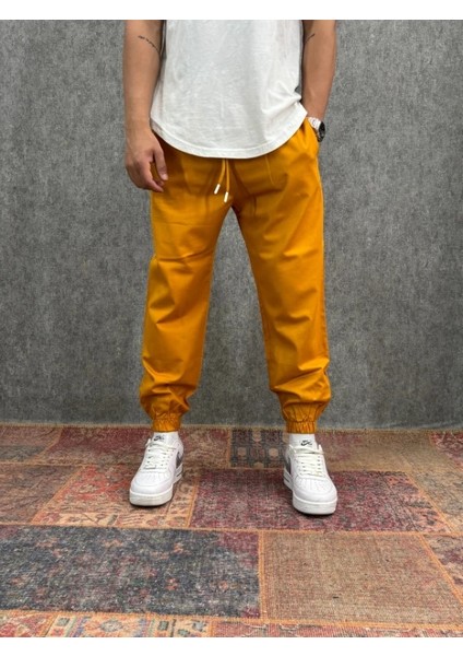 Beli Lastikli Hardal Jogger