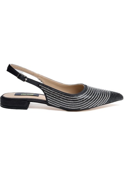 Taş Aksesuarlı Kadın Babet