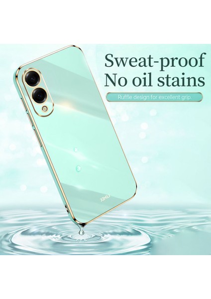 Xınlı Samsung Galaxy S25 Edge Kılıf Tpu Telefon Kılıfı Galvanik Çerçeveli-Camgöbeği (Yurt Dışından) modelleri