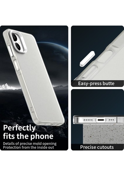 Samsung Galaxy A06 5g Kılıf Pc+Tpu+Pet Mat Düşmeye Karşı Dayanıklı Telefon Arka Kapağı-Beyaz (Yurt Dışından) indirimleri