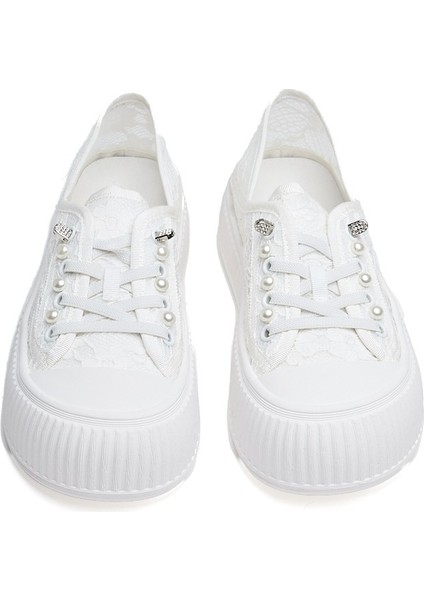 Bağcıklı Fileli Günlük Kadın Sneaker modelleri