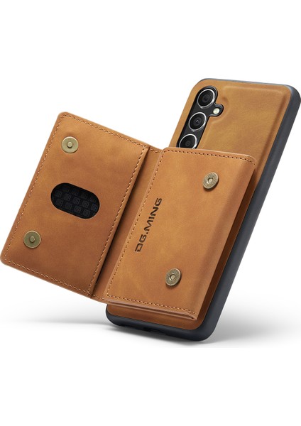Dg.mıng M2 Serisi Samsung Galaxy A56 5g Kılıf Pu+Pc+Tpu Telefon Kılıfı Çıkarılabilir Cüzdan-Kahverengi (Yurt Dışından) indirimleri