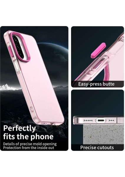 Samsung Galaxy A26 5g Kılıf Pc+Tpu+Pet Mat Düşmeye Karşı Dayanıklı Telefon Arka Kapağı-Kırmızı (Yurt Dışından) fırsatları