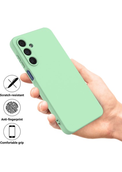 Samsung Galaxy F16 5g/galaxy M16 5g Sıvı Silikon Kılıf Telefon Arka Kapağı El Kayışı Ile-Yeşil (Yurt Dışından) fiyatları