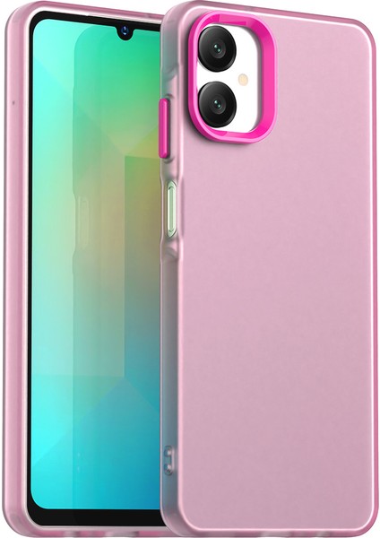 Samsung Galaxy A06 5g Kılıf Pc+Tpu+Pet Mat Düşmeye Karşı Dayanıklı Telefon Arka Kapağı-Kırmızı (Yurt Dışından)