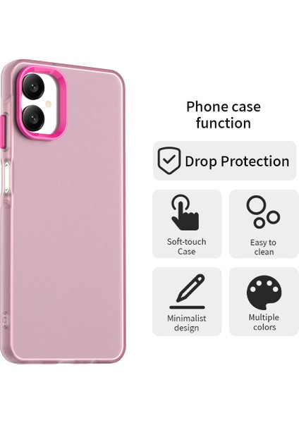 Samsung Galaxy A06 5g Kılıf Pc+Tpu+Pet Mat Düşmeye Karşı Dayanıklı Telefon Arka Kapağı-Kırmızı (Yurt Dışından) fiyatları