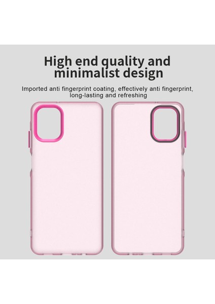 Samsung Galaxy A06 5g Kılıf Pc+Tpu+Pet Mat Düşmeye Karşı Dayanıklı Telefon Arka Kapağı-Kırmızı (Yurt Dışından) modelleri