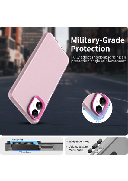 Samsung Galaxy A06 5g Kılıf Pc+Tpu+Pet Mat Düşmeye Karşı Dayanıklı Telefon Arka Kapağı-Kırmızı (Yurt Dışından) fırsatları