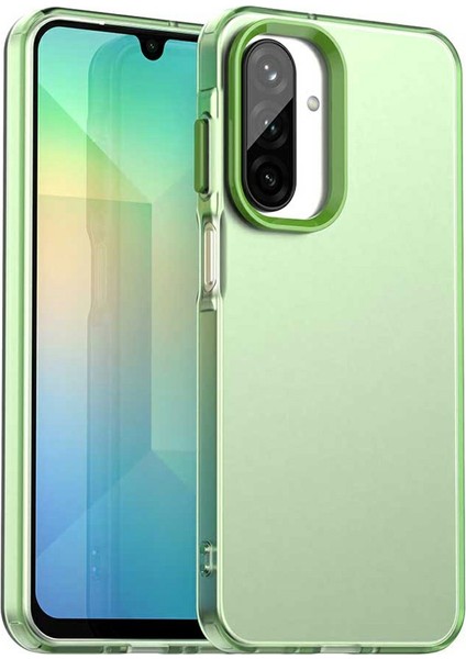 Samsung Galaxy A26 5g Kılıf Pc+Tpu+Pet Mat Düşmeye Karşı Dayanıklı Telefon Arka Kapağı-Yeşil (Yurt Dışından)