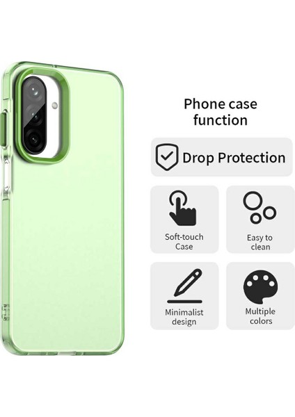 Samsung Galaxy A26 5g Kılıf Pc+Tpu+Pet Mat Düşmeye Karşı Dayanıklı Telefon Arka Kapağı-Yeşil (Yurt Dışından) fiyatları