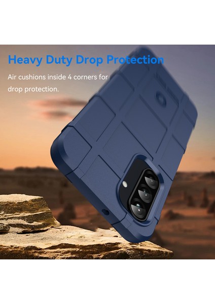 Samsung Galaxy A26 5g Kılıf Izgara Tasarım Yumuşak Tpu Çizilmeye Dayanıklı Telefon Kılıfı-Mavi (Yurt Dışından) fırsatları