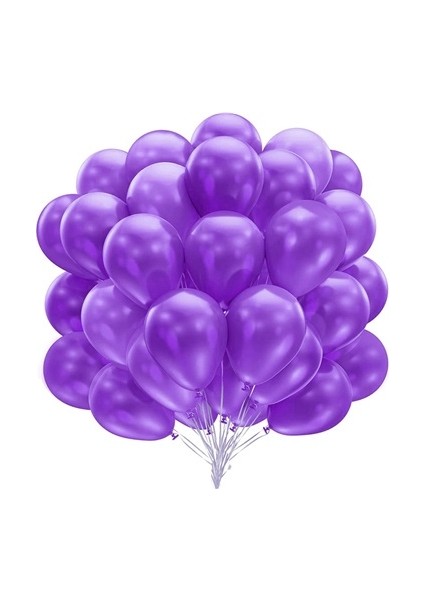 Koyu Mor Lateks Balon - 100’LÜ Paket (Iç & Dış Mekan Uyumlu) fiyatları