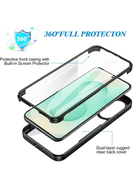 Samsung Galaxy S25 Edge Kılıf Akrilik+Tpu Şeffaf Telefon Kılıfı Pet Ekran Filmi-Pembe (Yurt Dışından) fiyatları