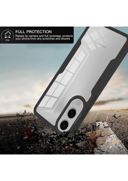 Samsung Galaxy S25 Edge Kılıf Akrilik+Tpu Şeffaf Telefon Kılıfı Pet Ekran Filmi-Pembe (Yurt Dışından) modelleri