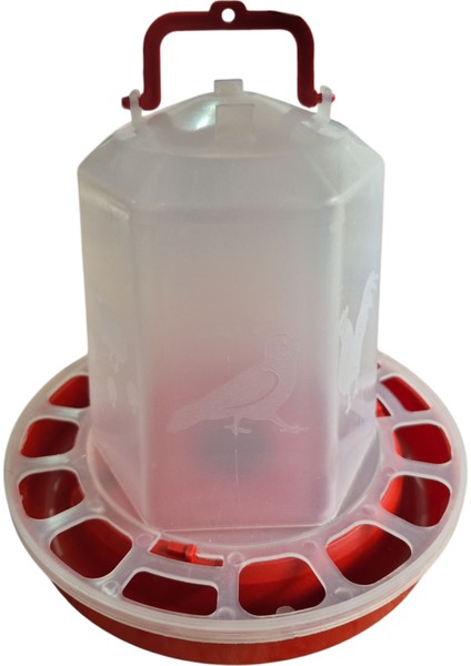 Civciv Yemlik 4.5 kg + Civciv Suluk 4.5 Lt Alttan Tapalı Kuş Bıldırcın Keklik Tavuk Yemlik Suluk