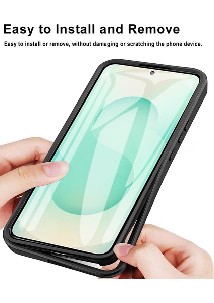 Samsung Galaxy S25 Edge Kılıf Akrilik+Tpu Şeffaf Telefon Kılıfı Pet Ekran Filmi-Pembe (Yurt Dışından) indirimleri