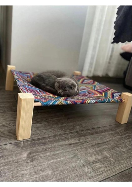 Kedi Yatağı Köpek Yatağı Evcil Hayvan Yatağı 15 kg Taşıma Kapasiteli Yıkanabilir Taşınabilir Yatak