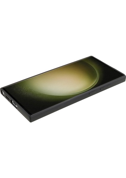 Samsung Galaxy S23 Ultra Ka Dokulu Telefon Kılıfı Yumuşak Tpu Fiber Astar Darbeye Dayanıklı Koruma Kılıfı-Siyah (Yurt Dışından) fırsatları