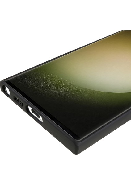 Samsung Galaxy S23 Ultra Ka Dokulu Telefon Kılıfı Yumuşak Tpu Fiber Astar Darbeye Dayanıklı Koruma Kılıfı-Siyah (Yurt Dışından) indirimleri