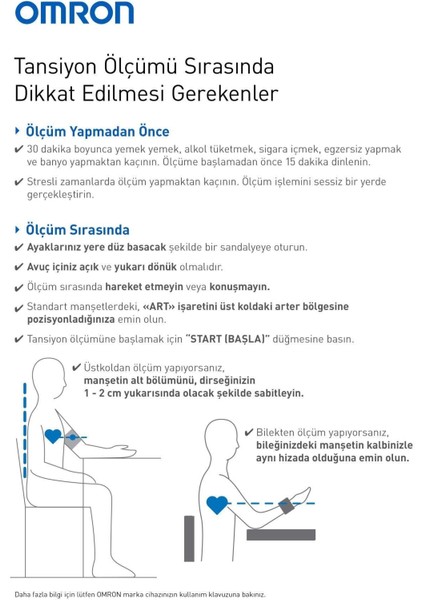 Seddar Collection Omron M2 Basic HEM-7121J-E Tansiyon Aleti 2 Adet