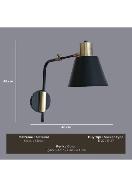 Lumos Siyah Aplik modelleri