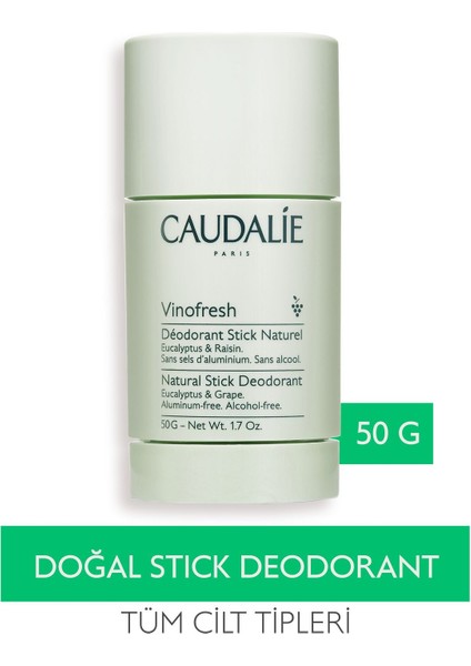 Vinofresh Naturel Stick Deodorant 50 gr