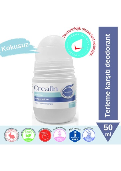 Roll-On Deodorant Unscented 50 ml