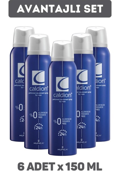Classic Deodorant Erkek 150 ml 6 Adet