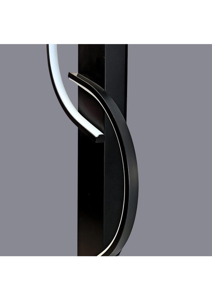 Spira LED Siyah Aplik