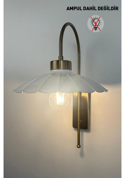 Beyaz Metal Aplik, Salon, Mutfak, Koridor, Kafe, Butik, E27 Duyli, Şık Aydınlatma fiyatları