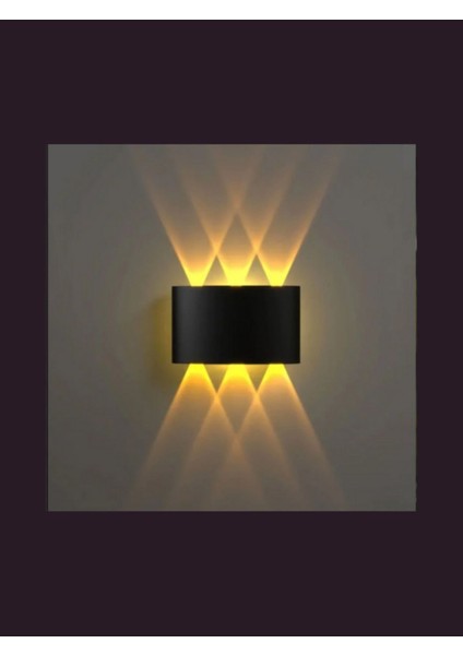 Haiti Desenli Çift Taraflı Ledli Luxury Aplik