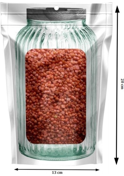 Kavanoz Görünümlü Kilitli Saklama Poşeti, Çıtçıtlı, 2'li, Pratik ve Kullanışlı Plastik Torba fiyatları