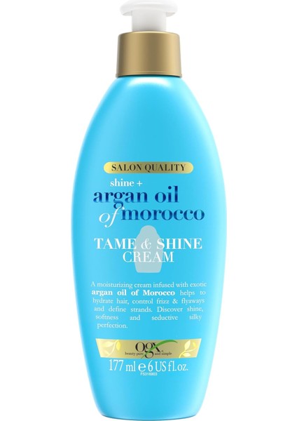 Argan Oil Of Morocco Şekillendirici Parlaklık Kremi 177 ml