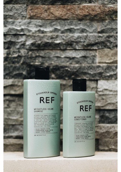-Ref Weıghtless Volume Shampoo 100 ml Tüm Saç Tipleri İçin Hacimlendirici Şampuan